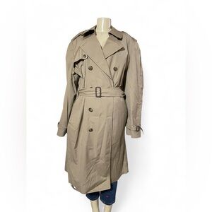 London Fog Classic Tan Trench Coat